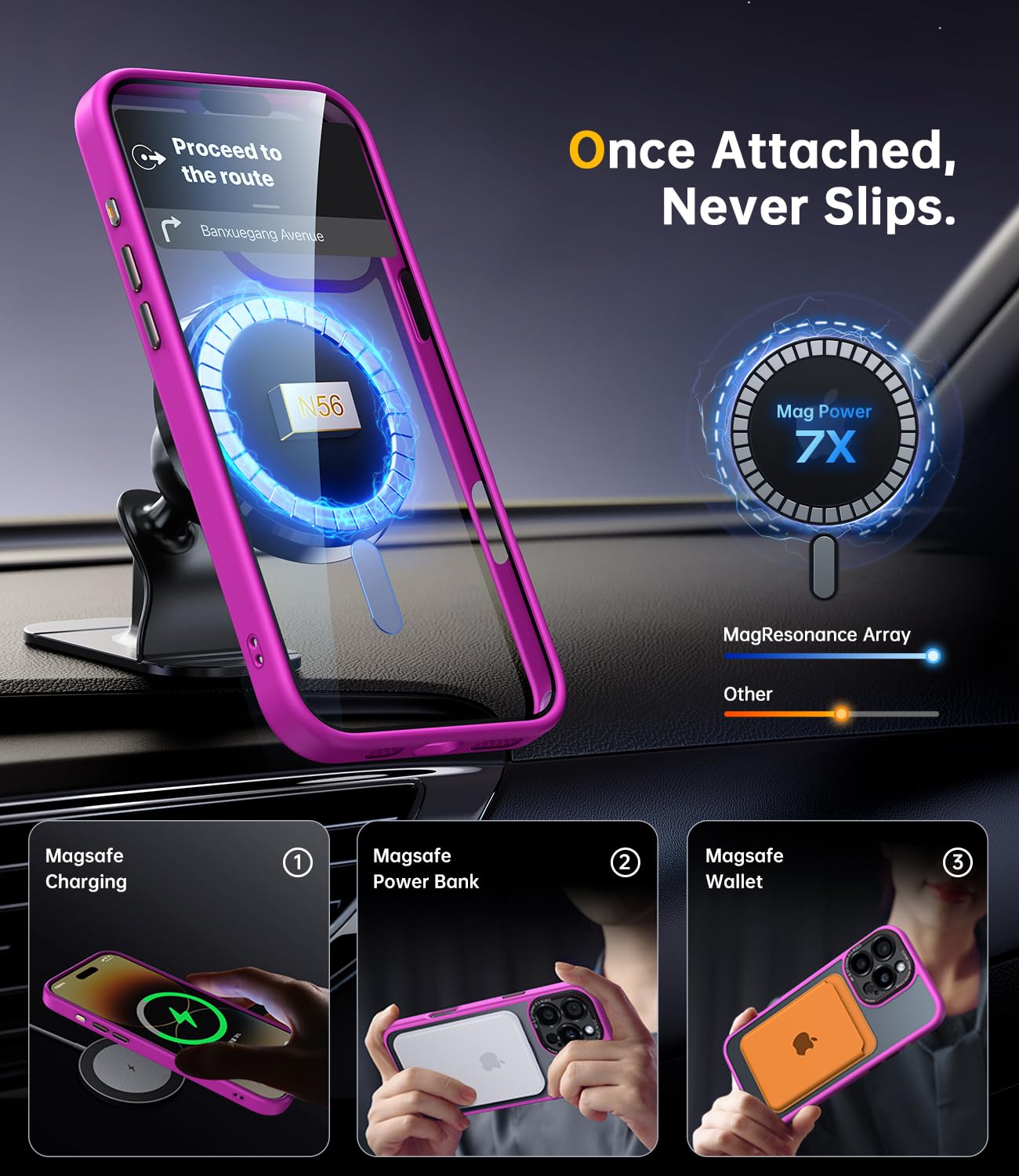 Amazon.com: JUESHITUO for iPhone 16 Pro Max Case with 1X Screen